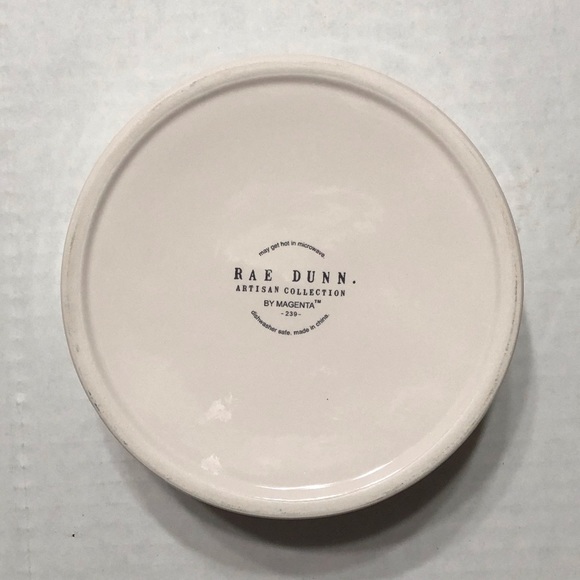 NWOT Rae Dunn Feast Pet Bowl - Picture 3 of 4